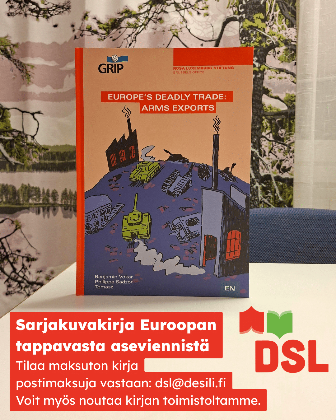 Maksuttomat kirjat Euroopan militarismista
